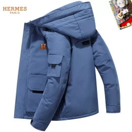 hermes doudoune manches longues pour homme s_1272571